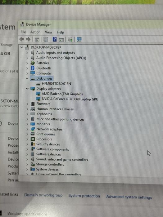 Laptop Gaming ASUS ROG Strix G17 Ryzen 9 16gb 1TB rtx 3060