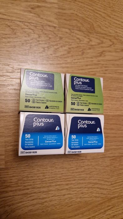 Teste glicemie Contour Plus