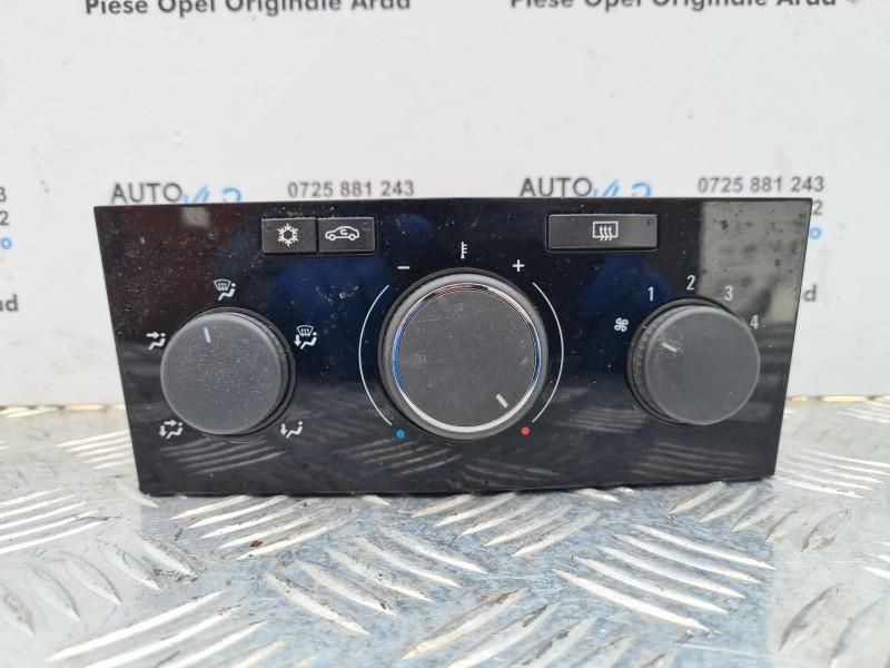 Panou Comanda clima piano black Opel Astra H