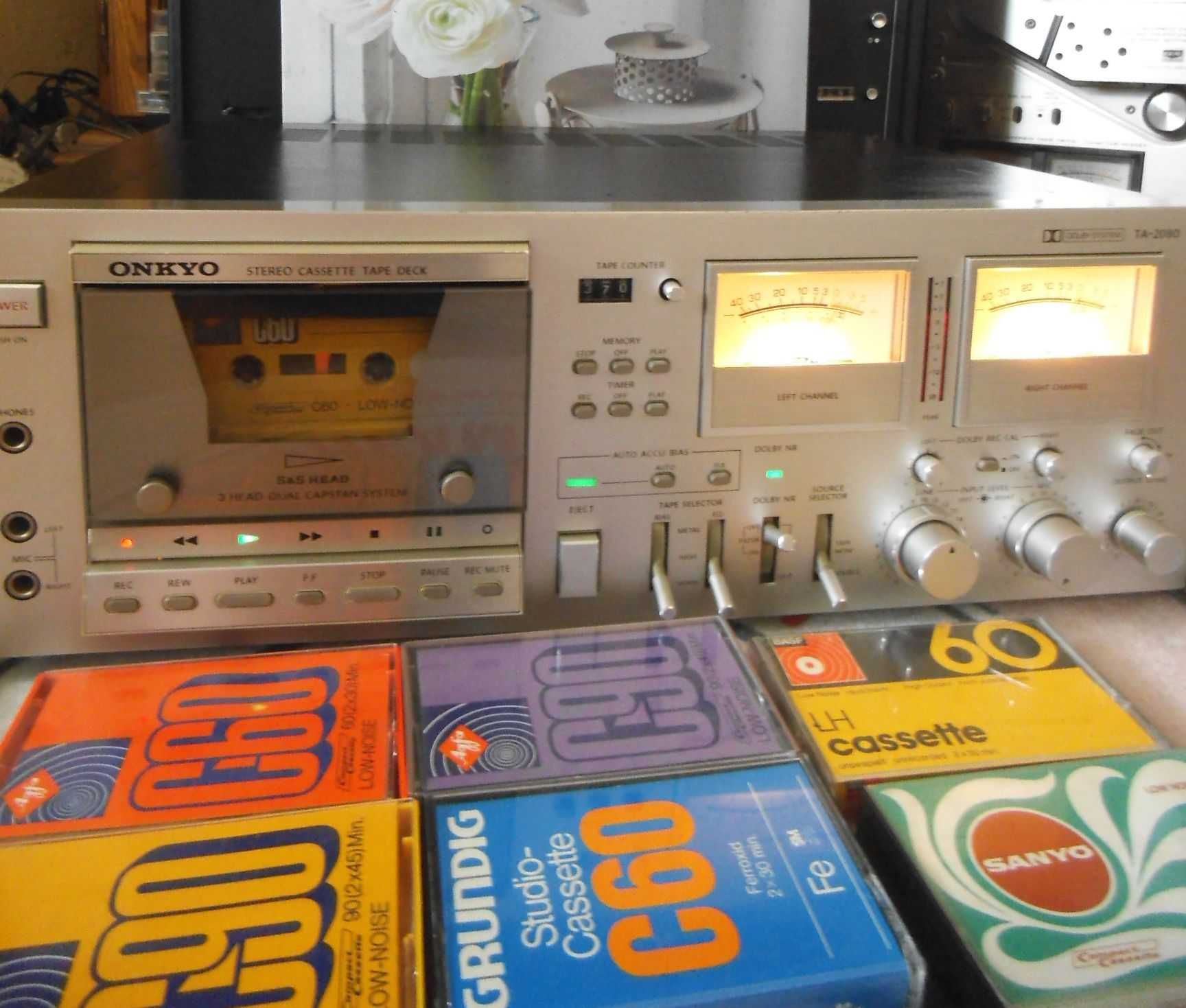 Deck ONKYO TA-2080 Double Capstan 3-Head cassette deck