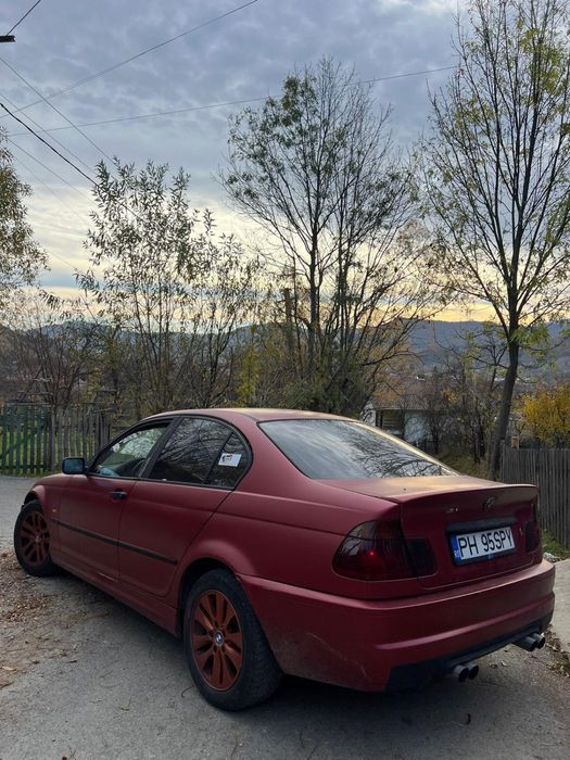 Bmw e46 benzina swap