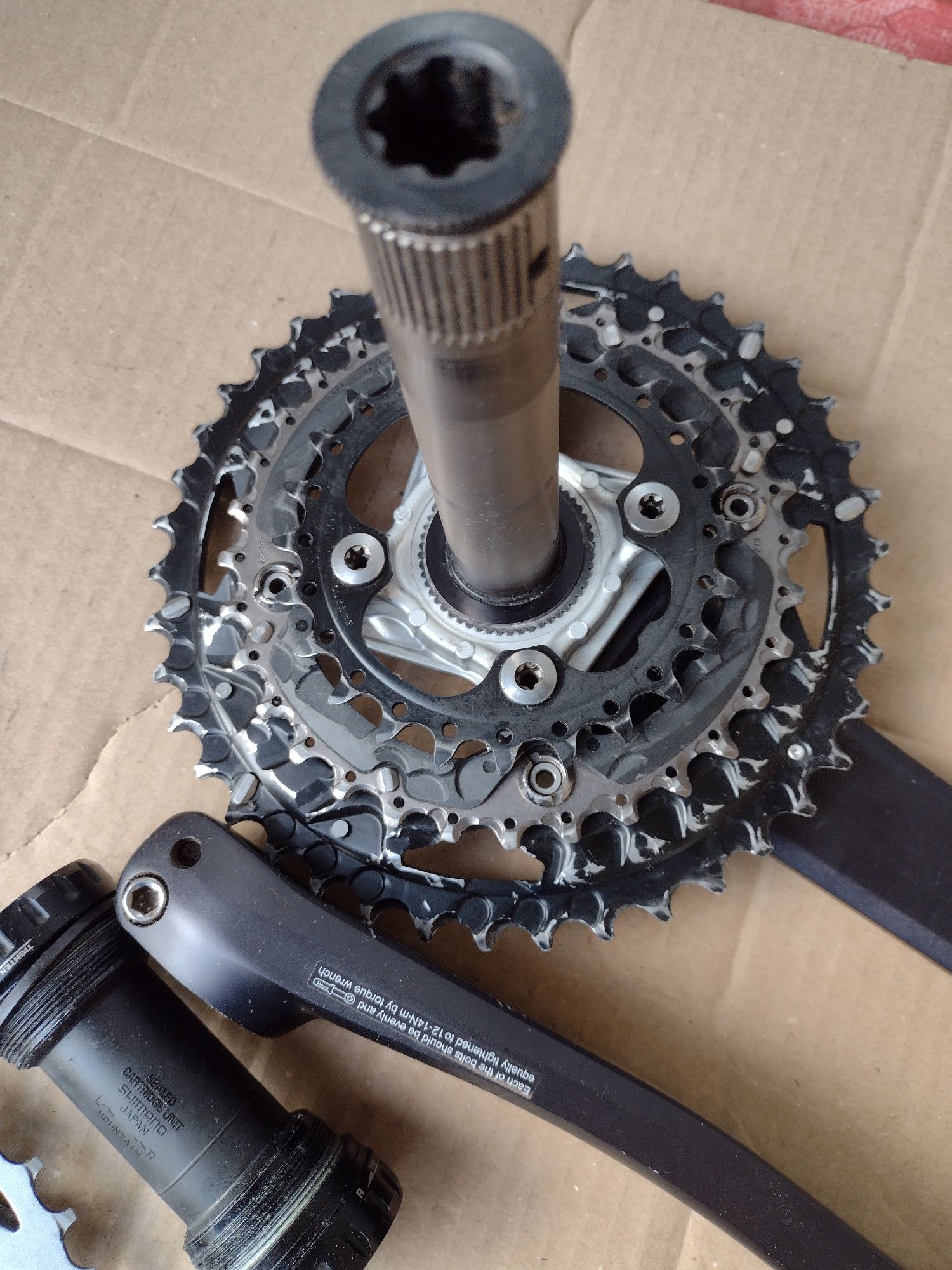 Курбели Shimano SLX със средно