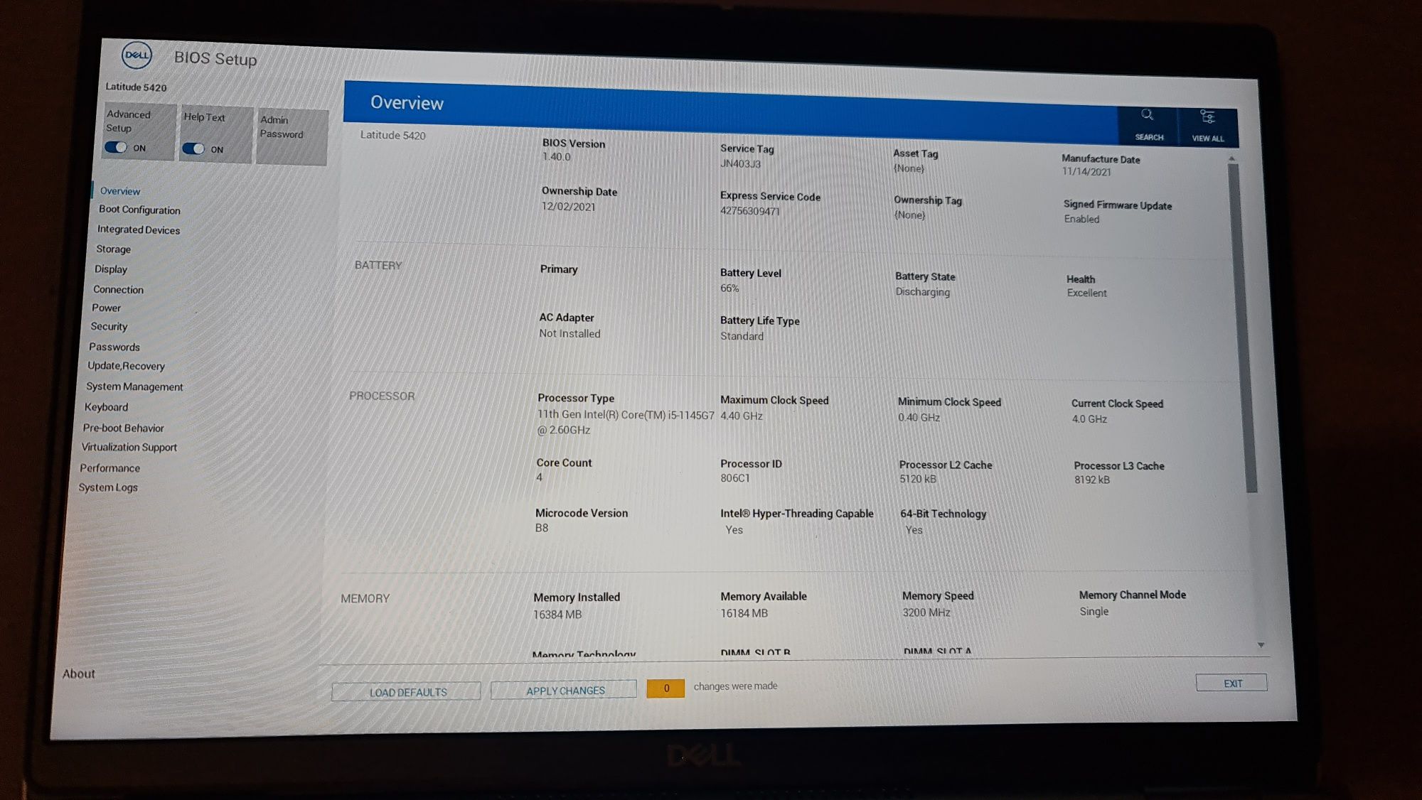 Dell Latitude 5420