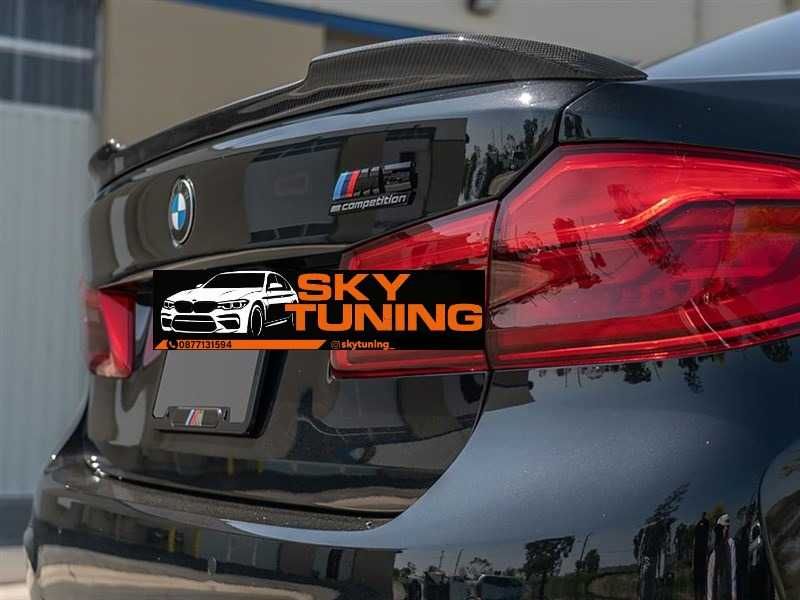 BMW G30 CS style Лип спойлер багажник 5 series lip spoiler ЦС Бмв Г30