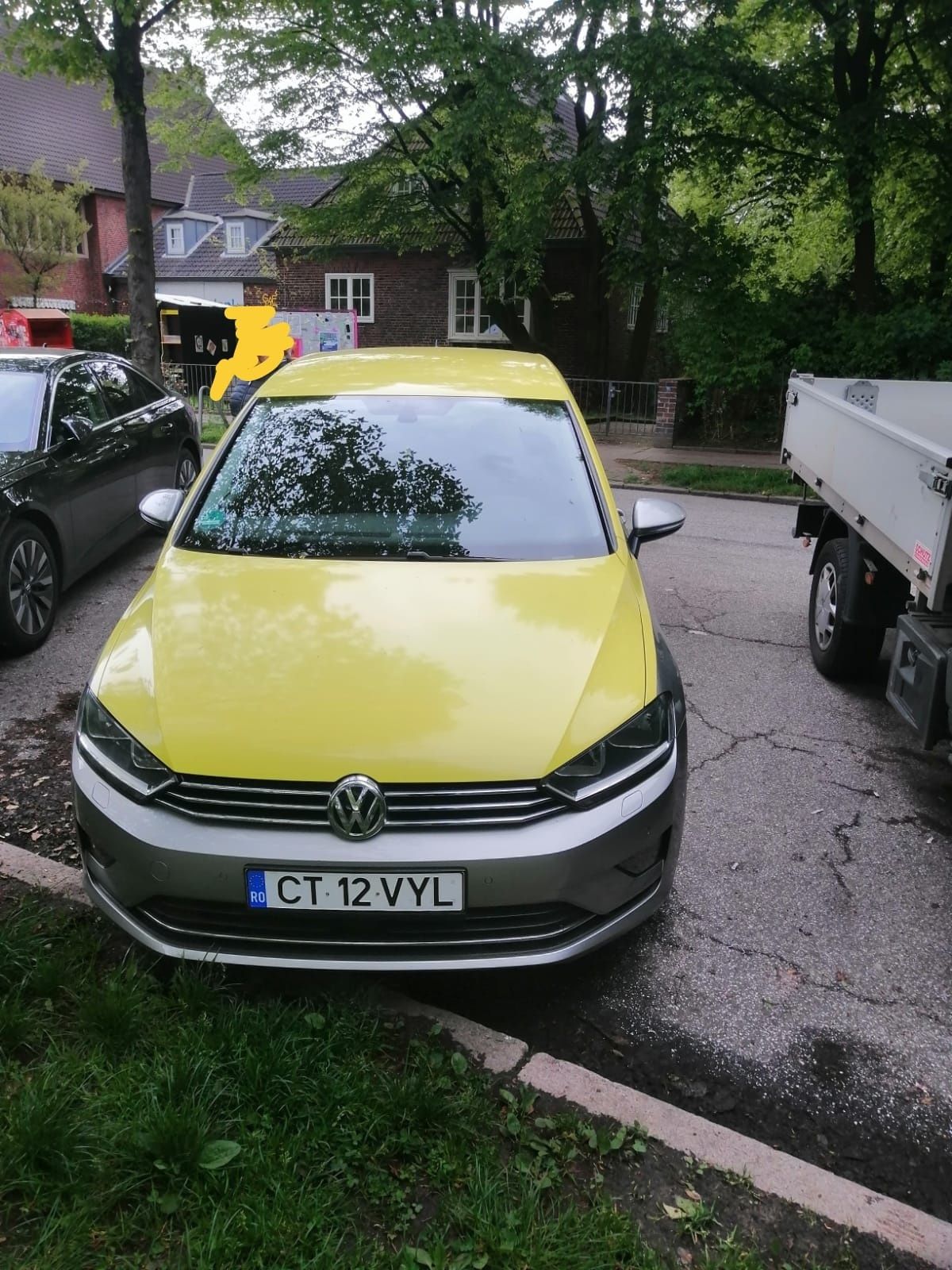 Volkswagen golf sportsvan 2017 cu licenta taxi