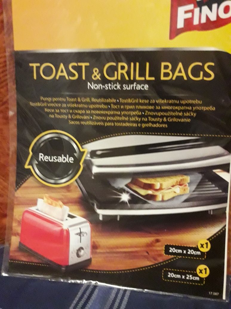 Toast și grill reutilizabile