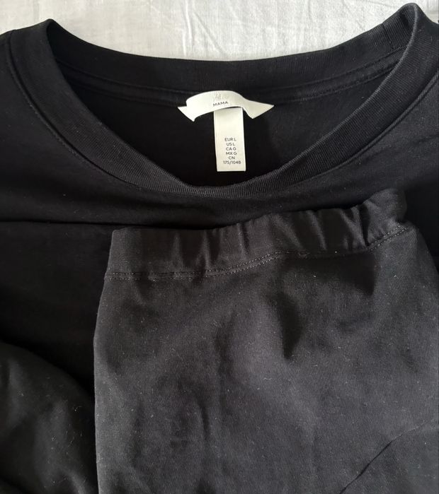 Set haine gravide negru H&M Mama si LQ Maternity marimea L