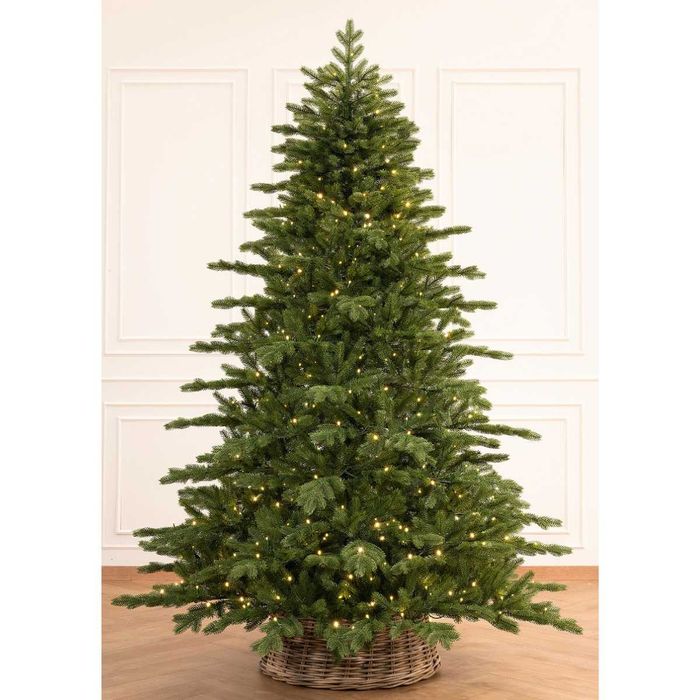 Brad artificial de Craciun Minnesota cu LED 180 cm