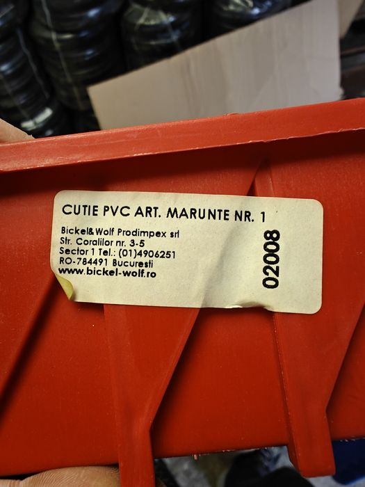 278 cutii / casete de organizare PVC