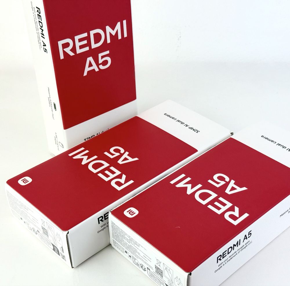 НОВ! Xiaomi Redmi A5 64GB 3RAM Black / Green 2г. Гаранция!