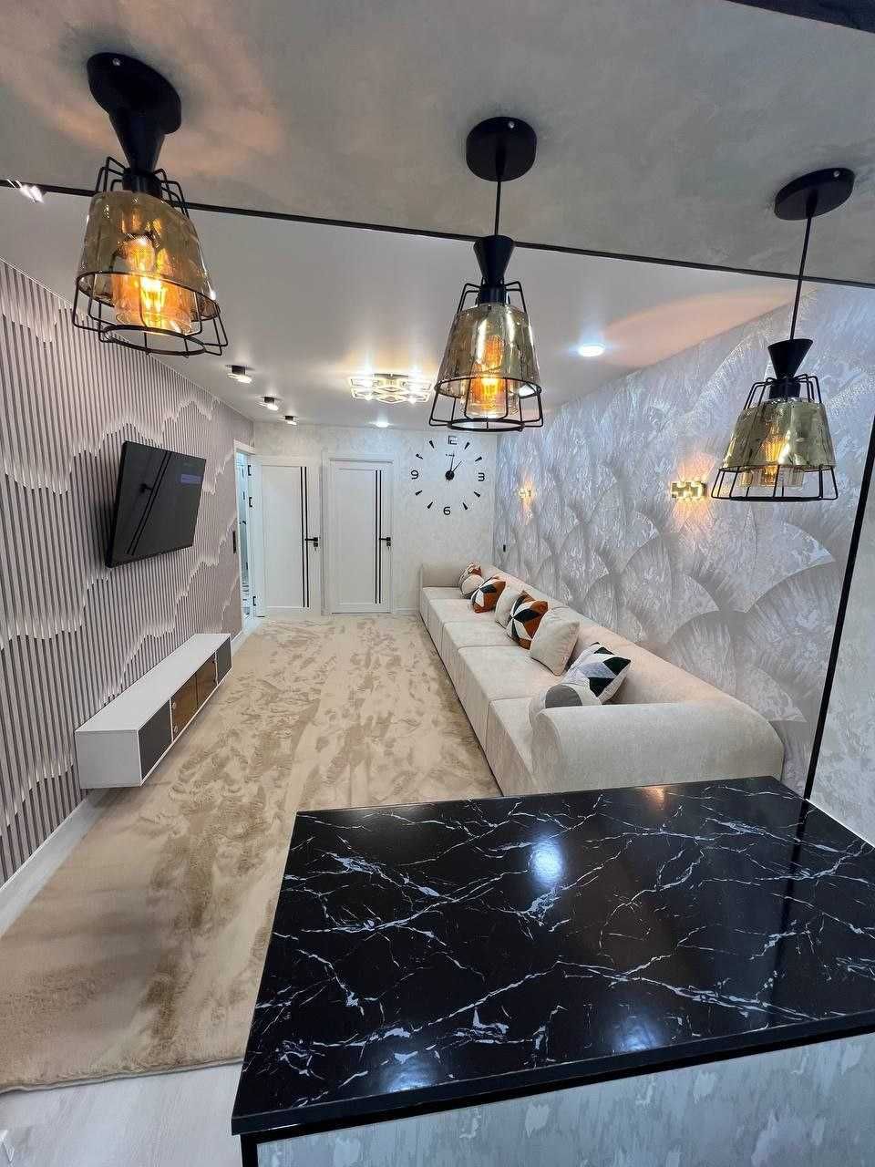 Под ключ кирпич 2в3, евро, 54м²+балкон, 3/5, метро Новза`