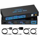 НОВ! HDMI KVM превключвател за 2 компютъра към 1 монитор