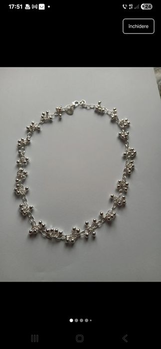 Vand colier de Damă Argint 925