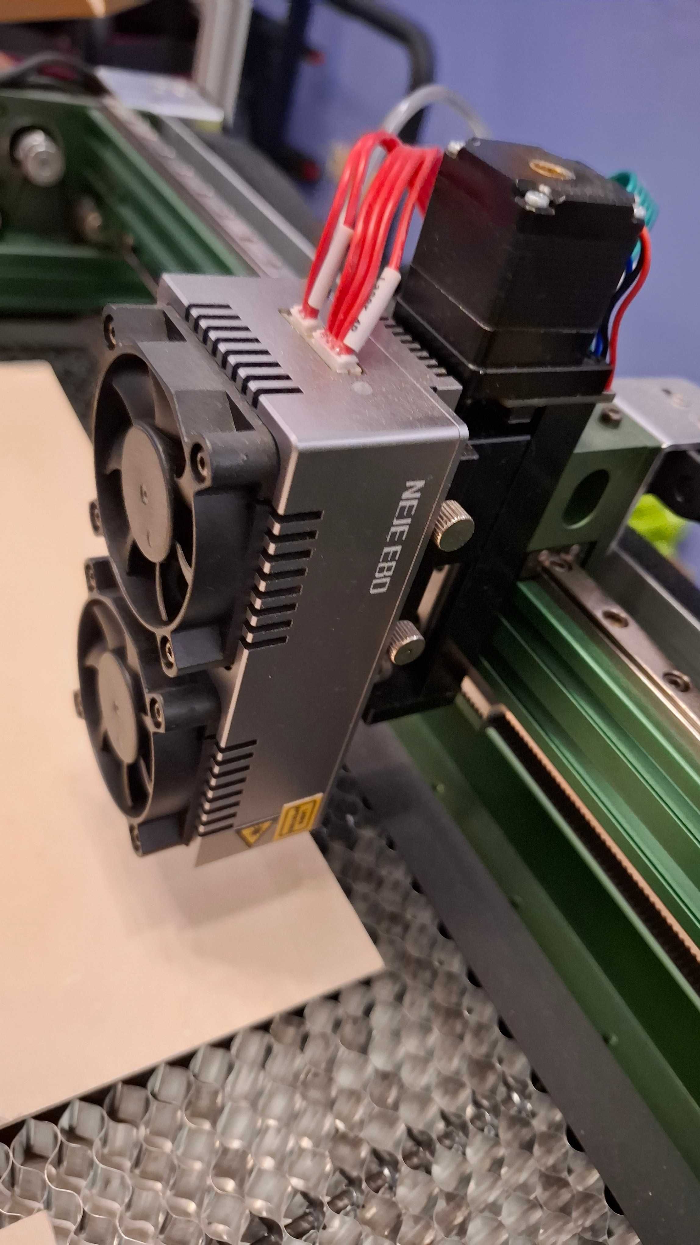 NEJE Max 4 20w  - лазерно гравиране в/у дърво