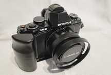 Camera foto Olympus OM-D E-M10+Ob. Panasonic 12-32mm+acc., stare f. b