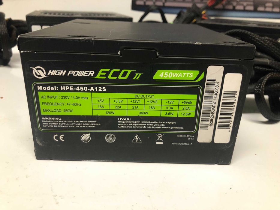 Sursa Sirtec ECO II HPE-450-A12S, 450W, ATX 2.3, PFC activ, garantie