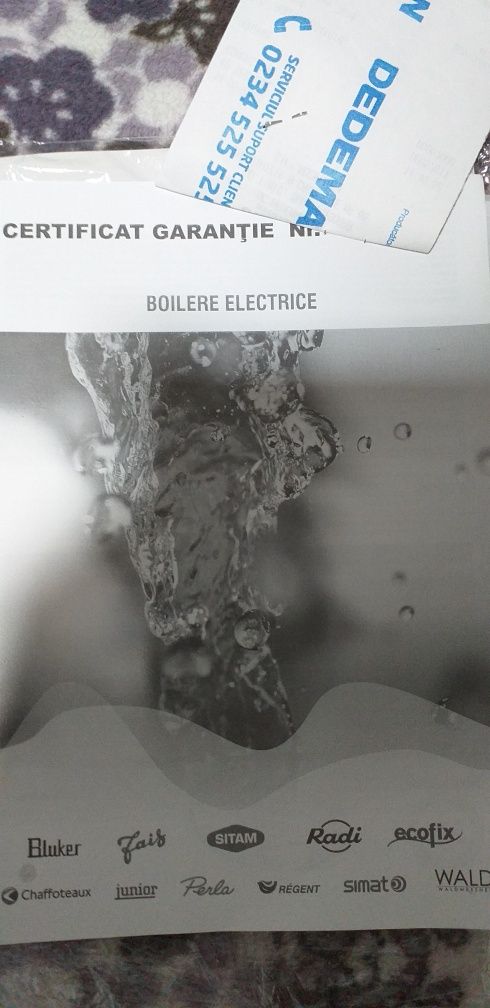 Boiler electric 100 l.