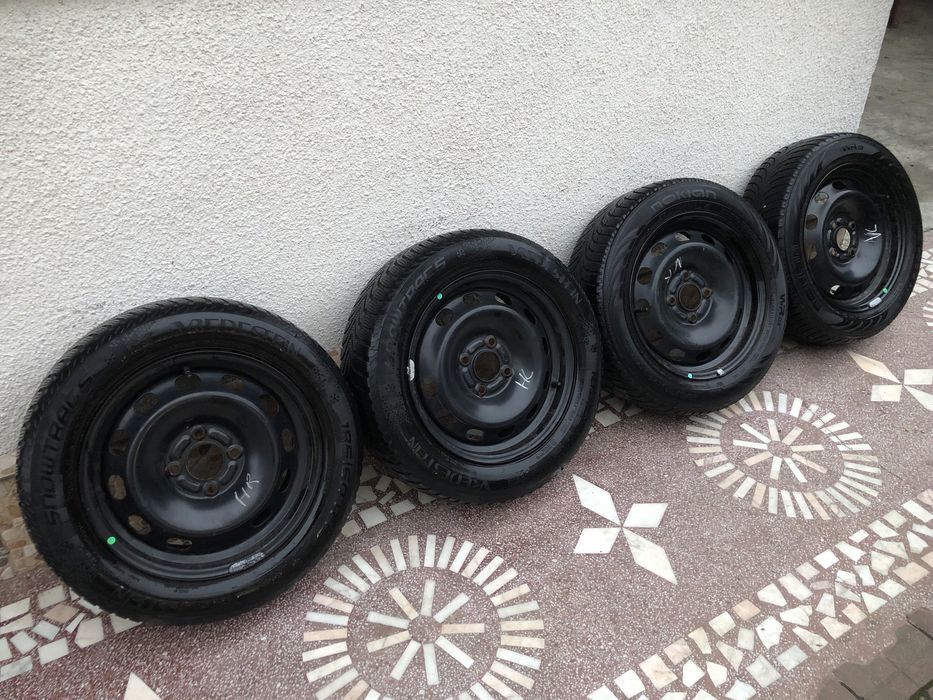 Roti / Jante Otel 4x108 185 60 15  , Iarna Ford Fiesta, Focus !