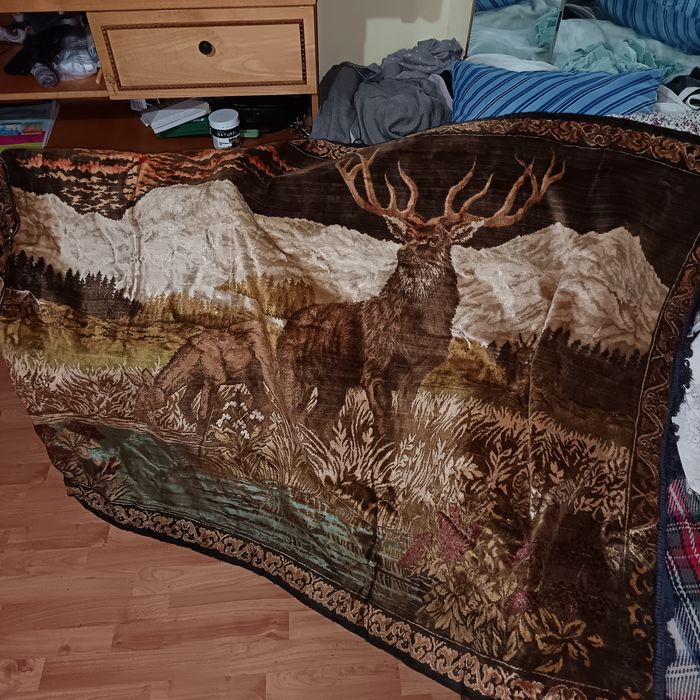 Carpetă Cerbi Vintage