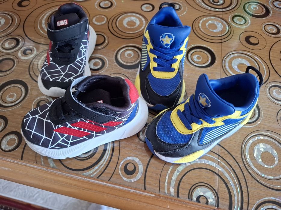 Маратонки Marvel и Puma Пес Патрул