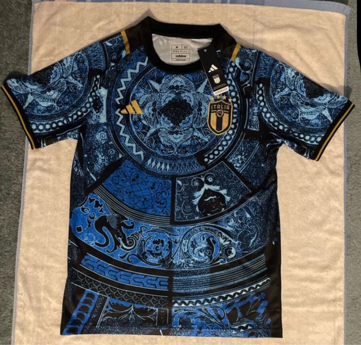 Tricou Italia Albastru