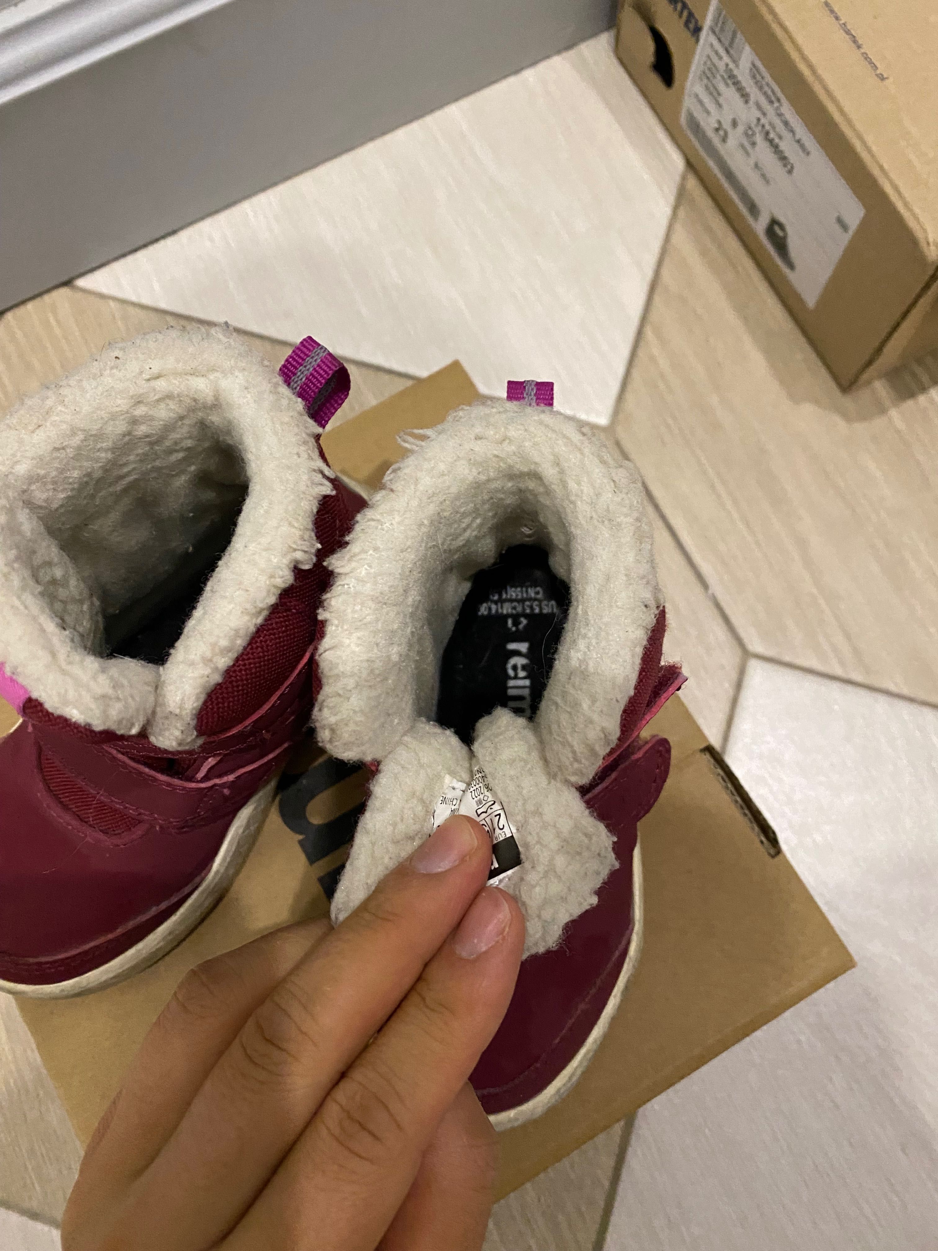 Reima Детская обувь зимняя размер 21 (розовый  цвет)