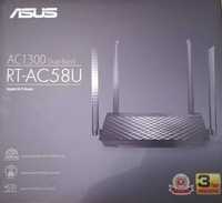 Router Wireless Gigabit ASUS RT-AC58U V3 Ac1300 VPN Usb Nou Garantie