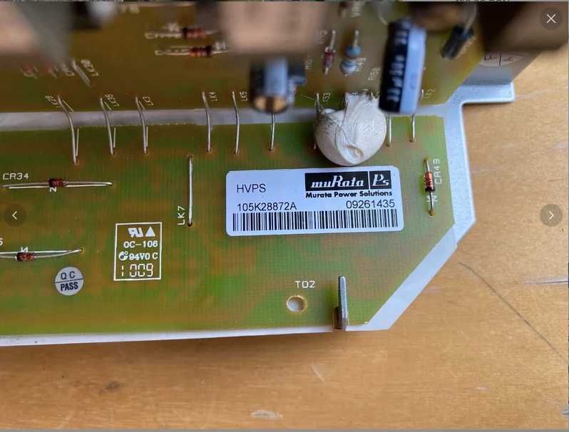 Placa alimentare + înalta tensiune + placa baza imprimanta Xerox