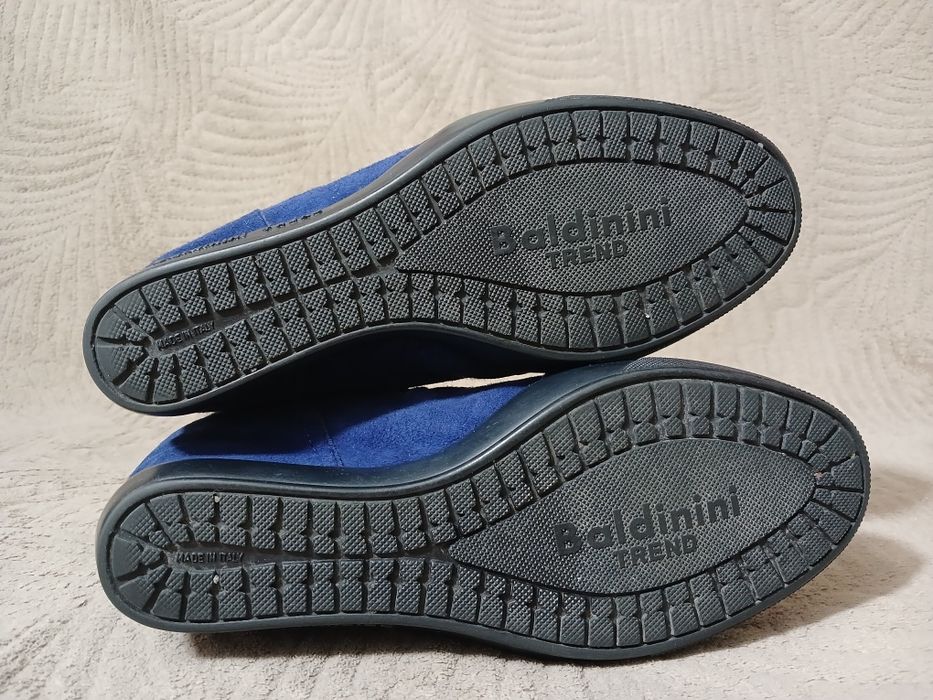 Синие Ботинки Baldinini
