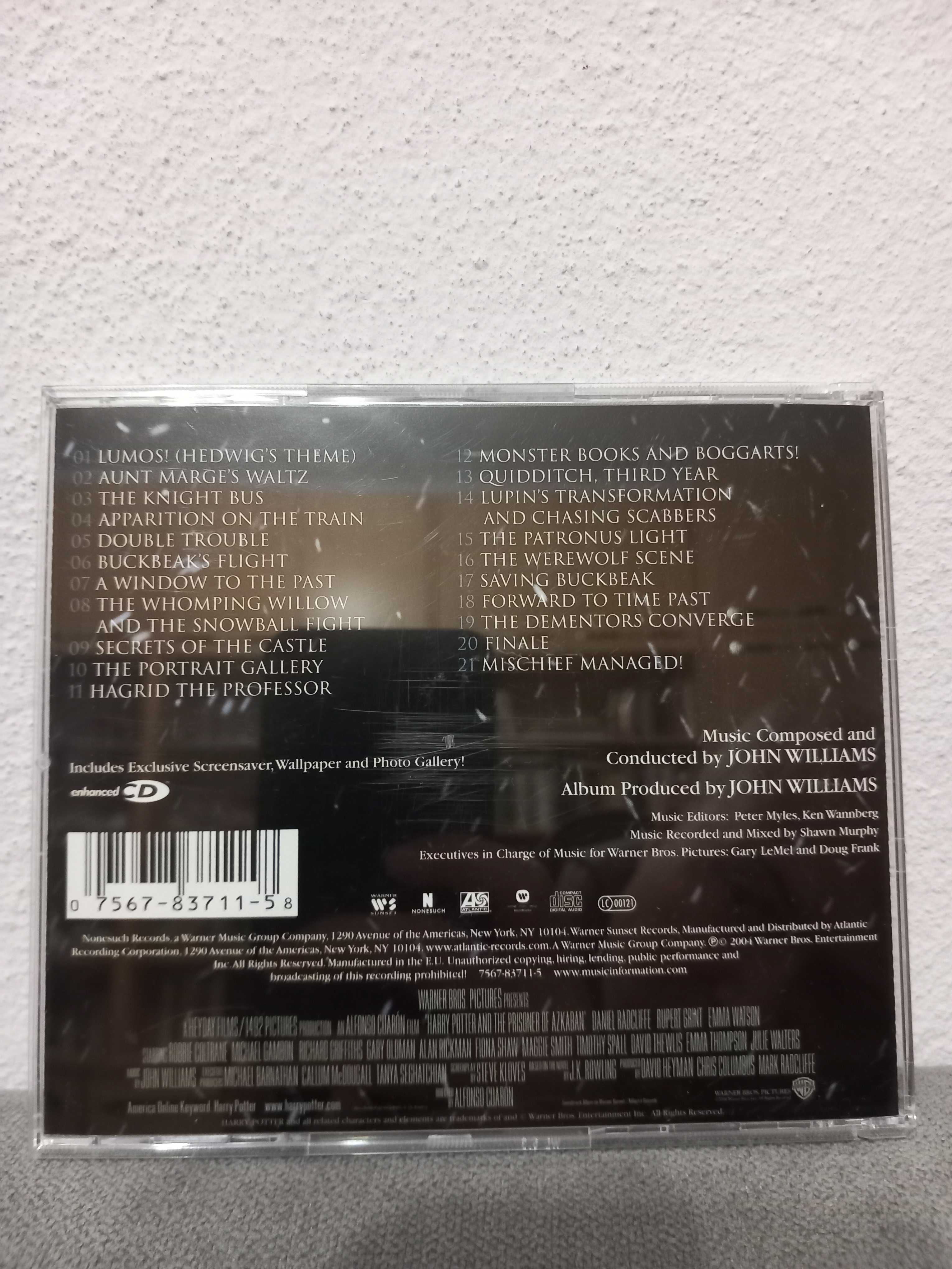 Harry Potter and the Prisoner of Azkaban (OST), CD
