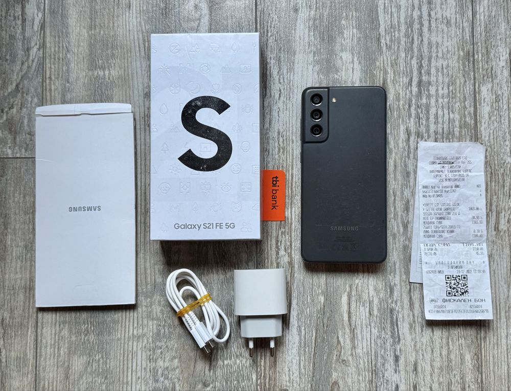 Samsung Galaxy S21 FE 5G 128 GB 6 GB Ram Dual Sim White