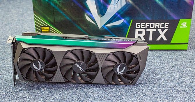 Видеокарта RTX 3080 ZOTAC 10GB