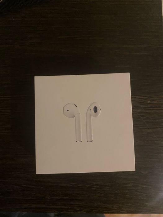 airpods 2 оригинал с коробкой чеком