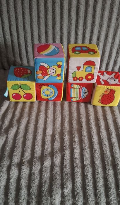 Кубики-мякиши большие, 6 штук