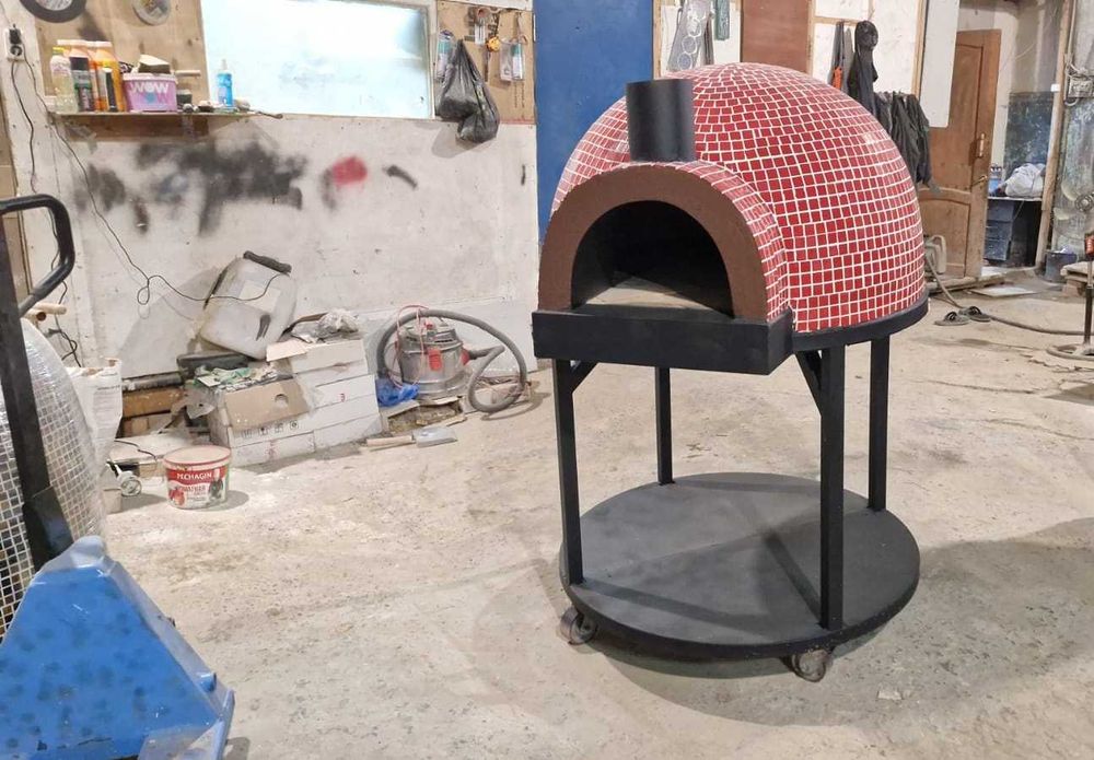 Пицца печь кирпичная Помпейская печь на дровах на газу, электрическая