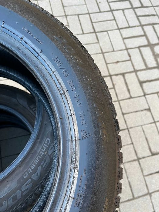 Vand 4 anvelope 205/55 R16 Pirelli iarna All season