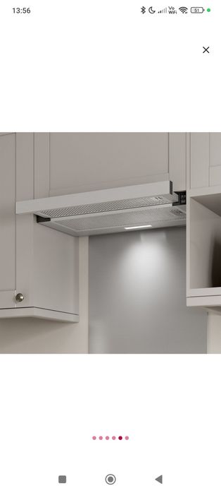 Hota telescopică inox 60 cm