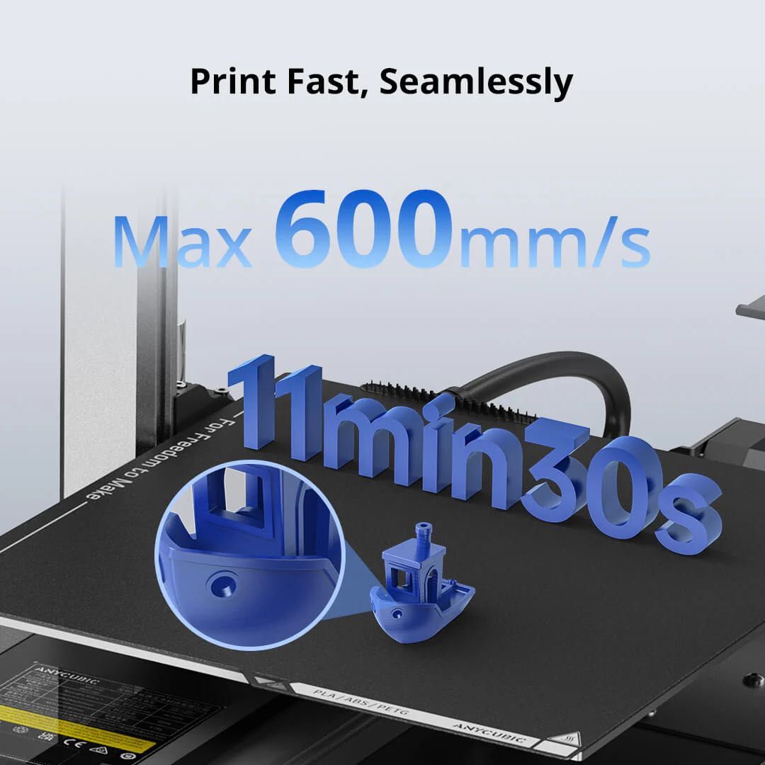 3d printet цветной. Anycubic kobra 3 combo. Как новое