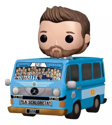 Funko Pop Фигурка футболист Messi La Scaloneta, Фънко Поп Фигурка Меси
