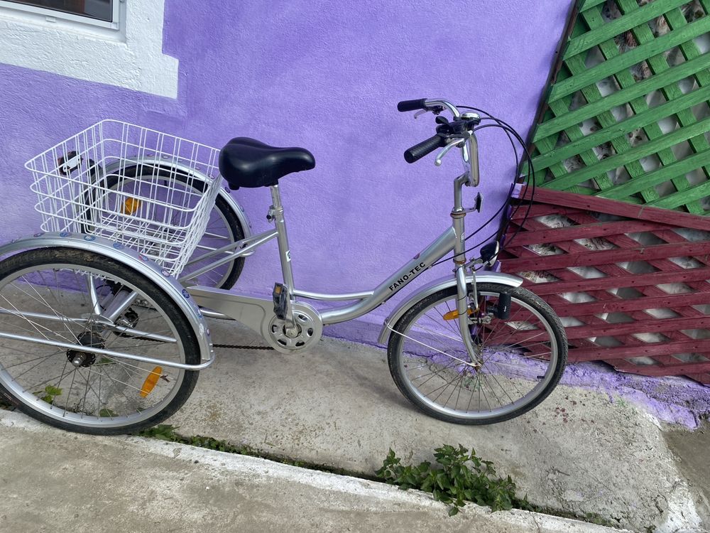 Bicicleta cu 3 roți