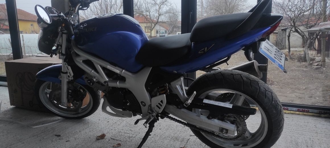 Suzuki sv650 2003г. 34.500км