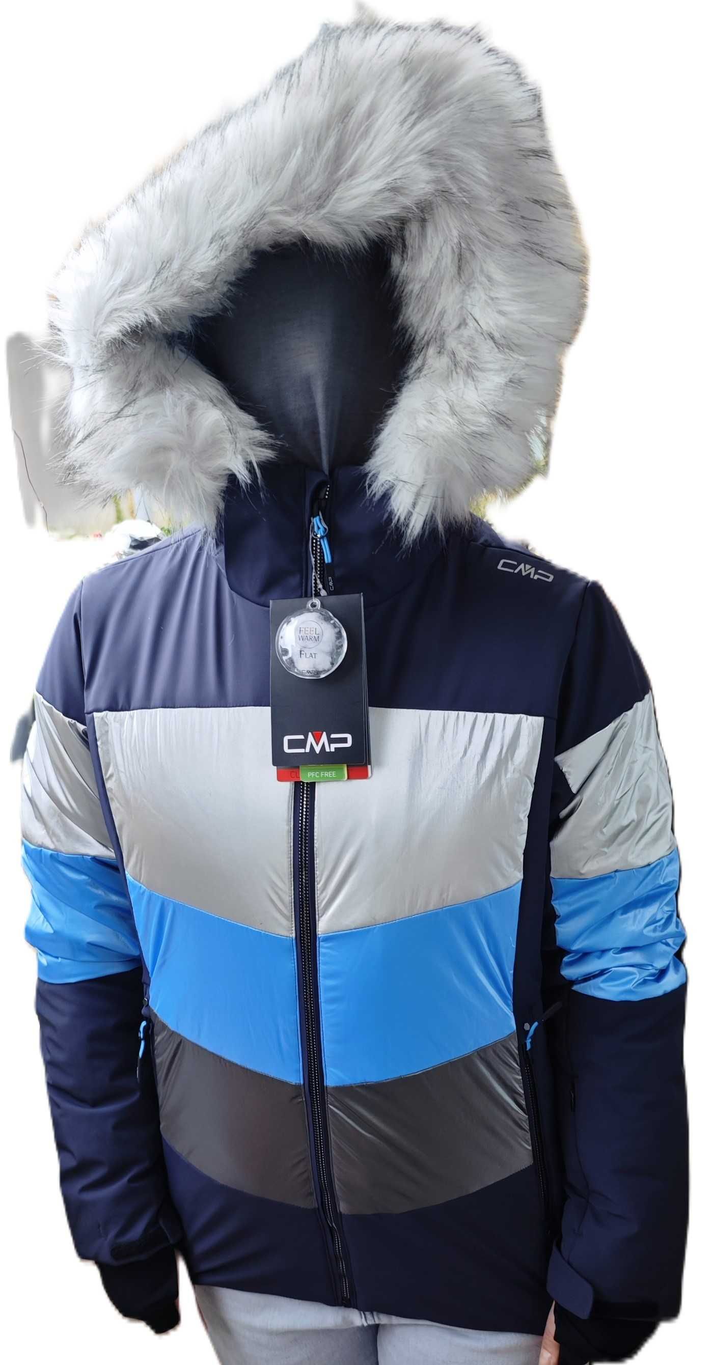 Ново дамско ски/сноуборд якте CMP Размери 40/S/M, Висок клас