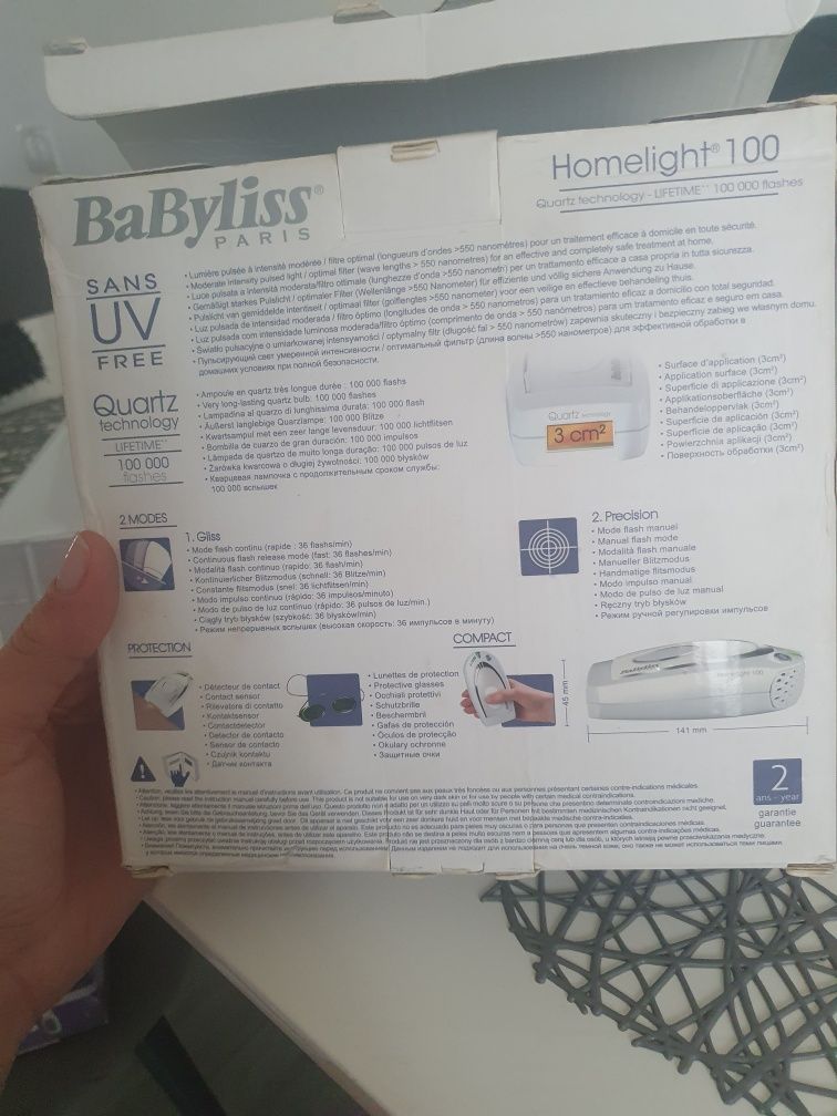 Epilator babyliss ipl