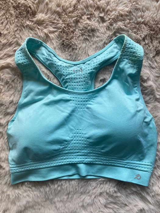Bustiera sport C&A, nou, S/36, turcoaz, nou