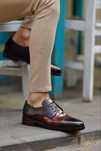 Pantofi derby 44 cap toe lac premium Cumberland London NOI piele natur