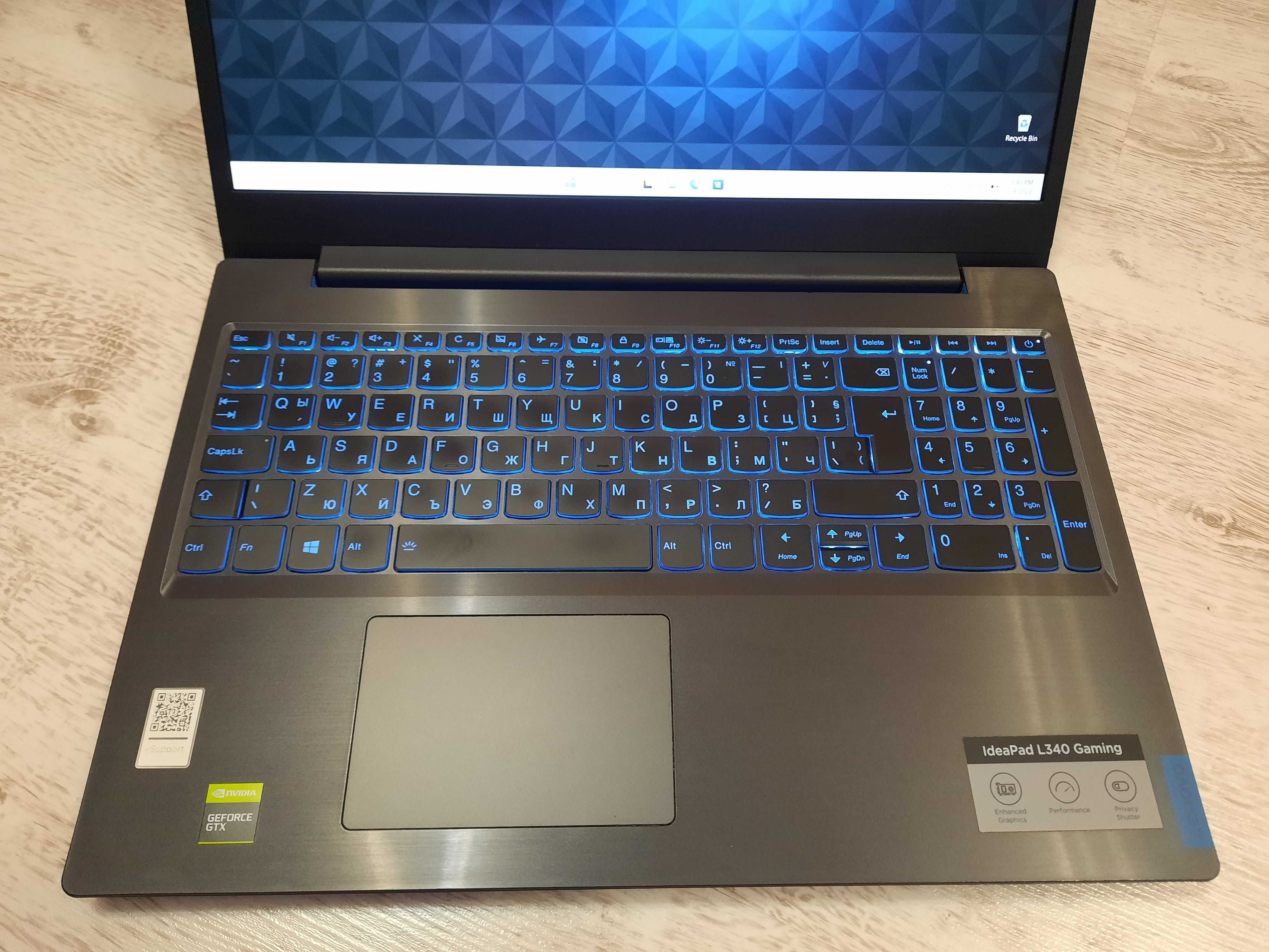 Лаптоп Lenovo i5-9300h/GTX1050/16ram/SSD/IPS/FHD gaming гейминг laptop