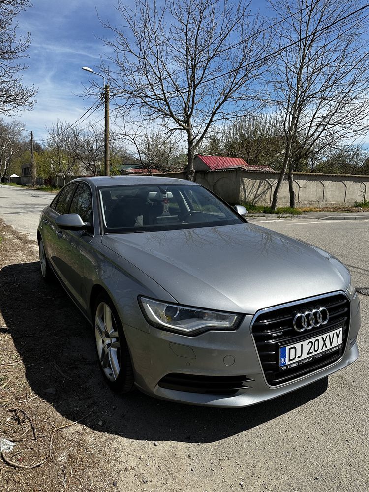 Audi a6 quattro gri