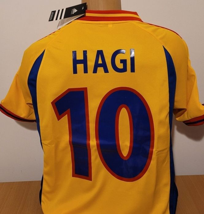 Tricou România Hagi model ca cel Euro 2000 de colecție cadou