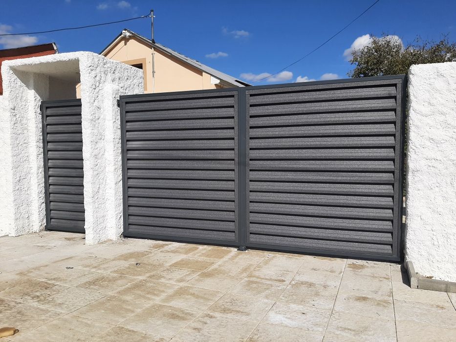 Porți și garduri tip jaluzea