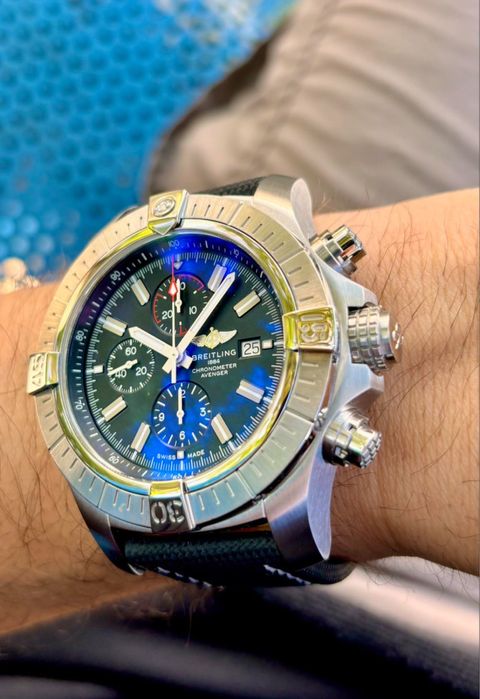 Breitling Avenger A13375 Automatic Steel Good